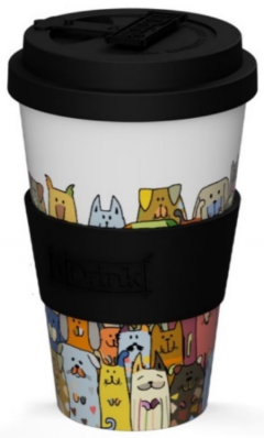 Cana de voiaj - Stay Pawsitive