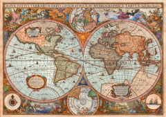 Puzzle 3000 piese - Ancient World Map