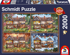 Puzzle 2000 piese - House of Four Seasons