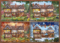 Puzzle 2000 piese - House of Four Seasons
