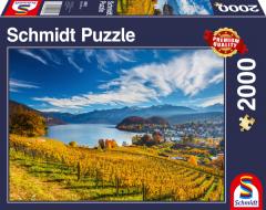 Puzzle 2000 piese - Vineyards
