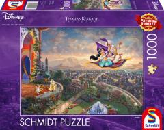 Puzzle 1000 piese - Thomas Kinkade - Disney - Aladdin