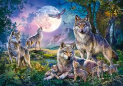 Puzzle 1500 piese - Wolves
