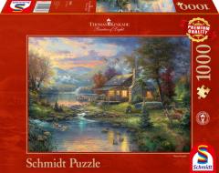 Puzzle 1000 piese - Thomas Kinkade - Nature's Paradise