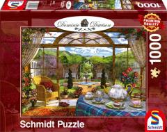 Puzzle 1000 piese - Dominic Davison - View from the Conservatory