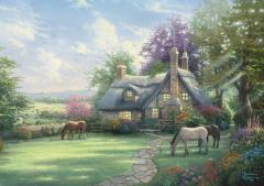 Puzzle 500 piese - Thomas Kinkade - A Perfect Summer Day