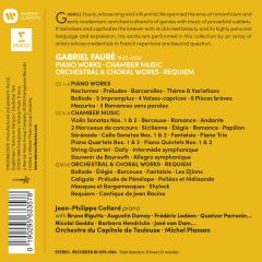 Faure: piano works, chamber music, orchestral works, requiem