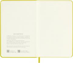 Carnet - Moleskine Classic - Pocket, Silk Hard Cover, Ruled - Hay Yellow