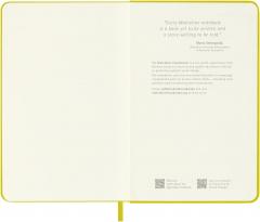 Carnet - Moleskine Classic - Pocket, Silk Hard Cover, Ruled - Hay Yellow
