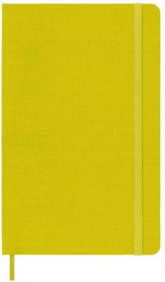 Carnet - Moleskine Classic - Large, Silk Hard Cover, Ruled - Hay Yellow