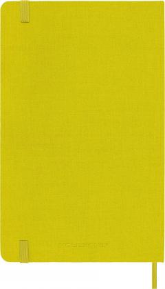 Carnet - Moleskine Classic - Large, Silk Hard Cover, Ruled - Hay Yellow