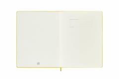 Carnet - Moleskine Classic - XL, Silk Hard Cover, Ruled - Hay Yellow