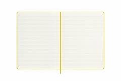 Carnet - Moleskine Classic - XL, Silk Hard Cover, Ruled - Hay Yellow