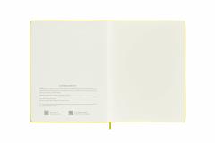 Carnet - Moleskine Classic - XL, Silk Hard Cover, Ruled - Hay Yellow