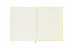 Carnet - Moleskine Classic - XL, Silk Hard Cover, Ruled - Hay Yellow
