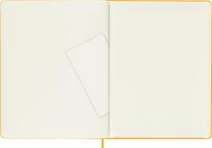 Carnet - Moleskine Classic - XL, Silk Hard Cover, Ruled - Orange Yellow