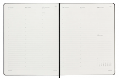 Agenda 2023 - Moleskine Smart Pro - 12-Month Weekly - XL, Hard Cover - Black