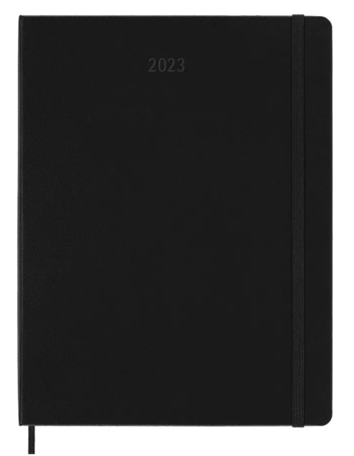 Agenda 2023 Moleskine Smart Pro 12Month Weekly XL, Hard Cover