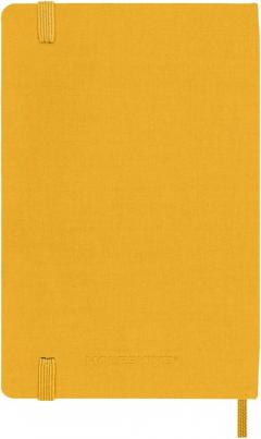 Carnet - Moleskine Classic - Pocket, Silk Hard Cover, Ruled - Orange Yellow