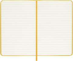 Carnet - Moleskine Classic - Pocket, Silk Hard Cover, Ruled - Orange Yellow