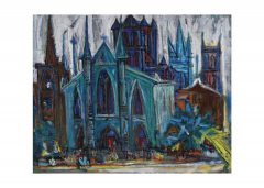 Carte postala 2022 - Marcel Iancu - Cathedrale