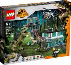 LEGO Jurassic World - Giganotosaurus & Therizinosaurus Attack - 810 piese (76949)