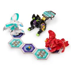 Set figurine - Bakugan S2 - Barbetra, Auxillataur si Hydorous Trhyno Ultra