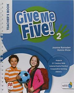 Coperta cărții Give Me Five! Level 2 Teacher's Book Pack