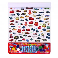 Set desen - Disney Cars - Giga Block 4 in 1