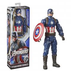 Figurina - Marvel Avengers Endgame - Titan Hero Series: Capiatain America