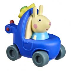 Figurina - Peppa Pig Little Buggy Vehicle - Rebecca Rabbit in Helicopter