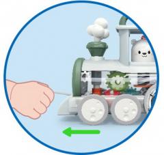 Jucarie bebelusi - Steam - Push Along Train Engine