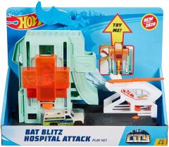 Set de joaca - Hot Wheels City - Bat Blitz Hospital Attack