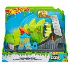 Set de joaca - Hot Wheels City - Toxic Dino Coaster Attack