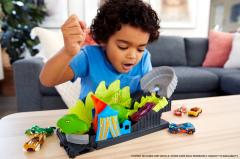 Set de joaca - Hot Wheels City - Toxic Dino Coaster Attack
