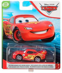 Masinuta - Disney Cars - Lightning McQueen With Racing Wheels