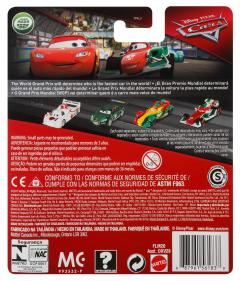 Masinuta - Disney Cars - Lightning McQueen With Racing Wheels