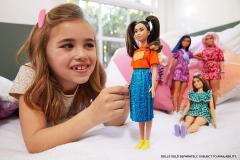 Papusa - Barbie Fashionistas - Bruneta si parul cu codite