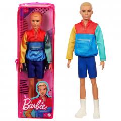 Papusa - Barbie Fashionistas - Baiat cu bluza de trening multicolor