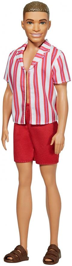 Papusa - Barbie - 60 Years Of Ken: Ken cu pantaloni rosii