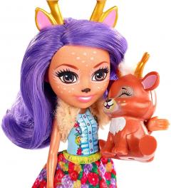 Papusa cu animalut - Enchantimals - Danessa Deer si Sprint