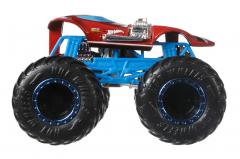 Hot Wheels Monster Truck Si Masinuta Metalica Twin Mill