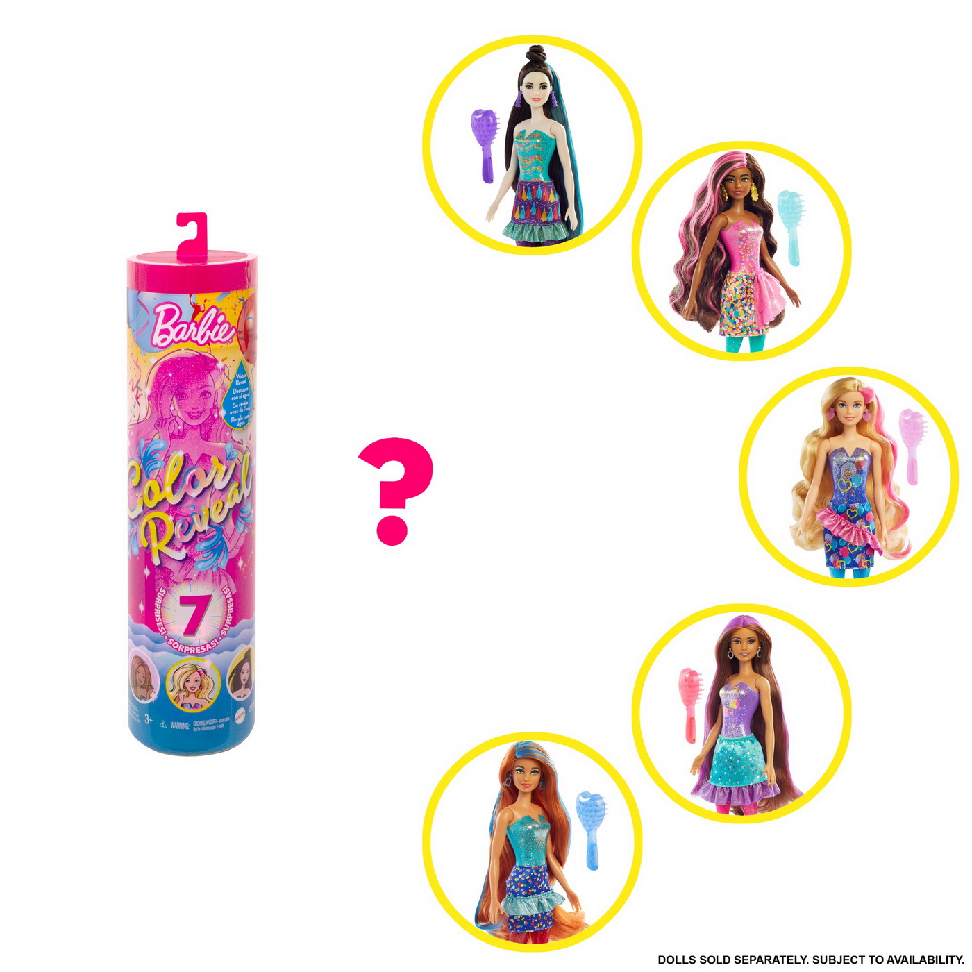 Veni Vidi Dolli: REVIEW: Barbie Color Reveal Color Block Series