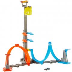 Set de joaca Hot Wheels Action - Pista Campionilor, Loop & Launch
