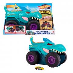 Masinuta Hot Wheels Monster Trucks - Transportator Mega Wrex