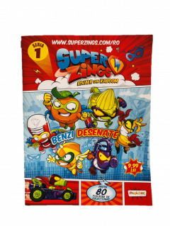 Set de joaca Superzings I - Figurina si revista