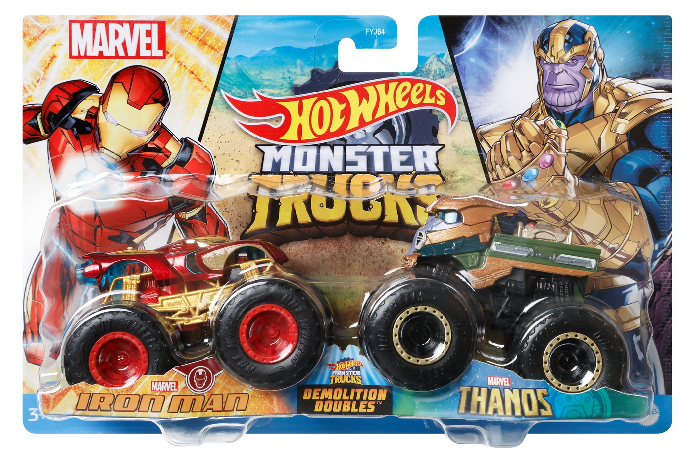 Hot wheels monster store jam iron man