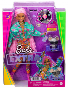 Papusa - Barbie Extra - Style codite impletite