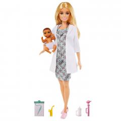 Papusa - Barbie - Doctor pediatru