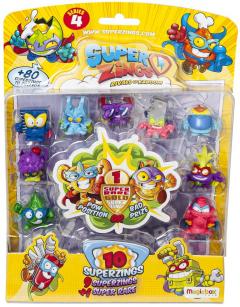 Superzings 4 -  Set de 10 figurine
